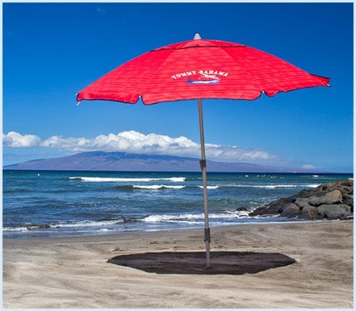 Maui beach umbrella rental